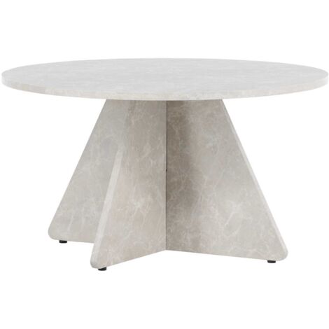 Table basse en MDF effet marbre Bootcut 80 x 45 cm (1/4)