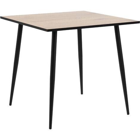 Willy Table à manger en imitation chêne sauvage. (1/5)