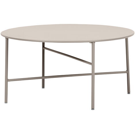Pesetos Table de jardin, Ø70 cm, gris. (1/4)