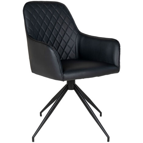 Chaise à manger pivotante Ava Noir House Nordic (1/5)