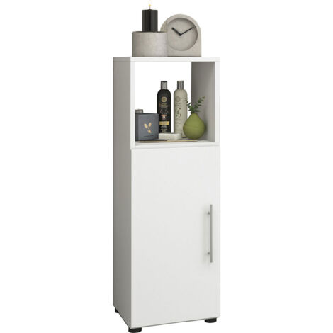 Meuble de salle de bain 93x31x30 cm Blanc (1/2)