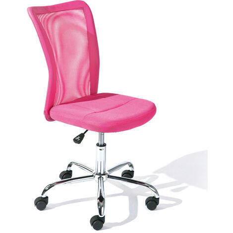 Bonan Chaise de bureau pour enfants, rose. (1/5)