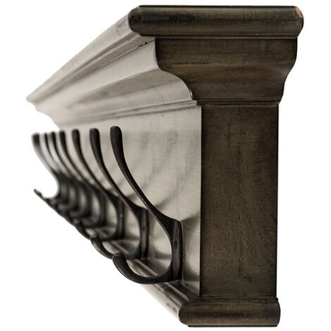 Crochet Mural Antique - Porte-manteau Décoratif 1 Pièce - Pour Vêtements, Chapeaux, Serviettes