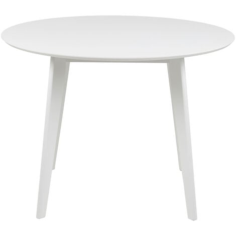 Roxby Table à manger Ø105 cm, blanc.