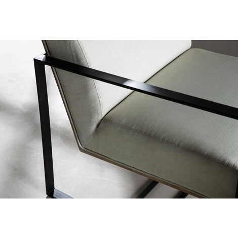 Kansas fauteuil offwhite.