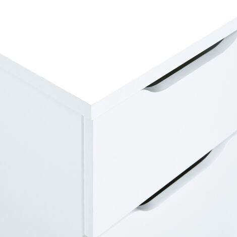 Wung Bureau 1 tiroir, 1 porte, blanc.