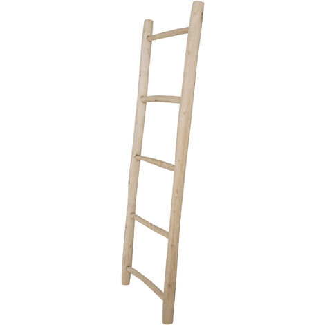 Teala Échelle décorative, bois naturel (1/4)