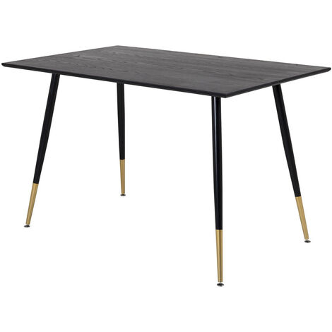 Table repas en MDF et acier Dipp 120 x 90 cm (1/5)