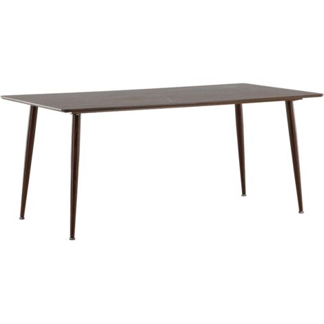 Polar Table à manger 90x180cm, finition noyer. (1/5)