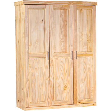 Peba Armoire 3 portes, naturel. (1/5)