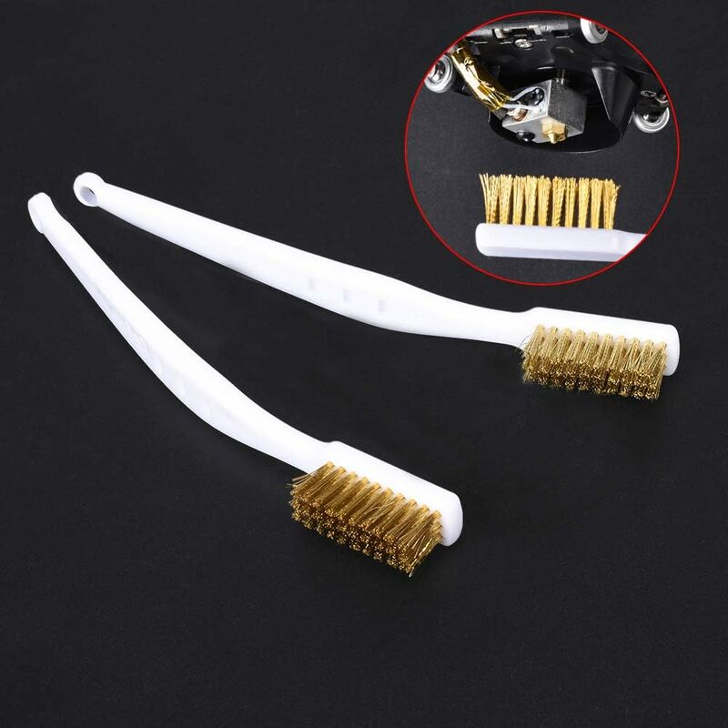 Wire Brush Set, Small Wire Brushes for Cleaning Rust, Brass, Stainless Steel, and Nylon Heavy Duty Curved Scratch Brush for Rust, Dirt &Amp Cleaning