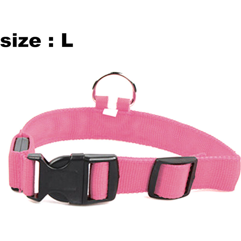 GoTags Personalized Pink Adjustable Dog Collar With Custom, 41% OFF