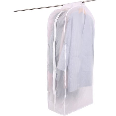 Garment Hanging Bag Breathable Closet 43.31 Inch See Through Garment ...