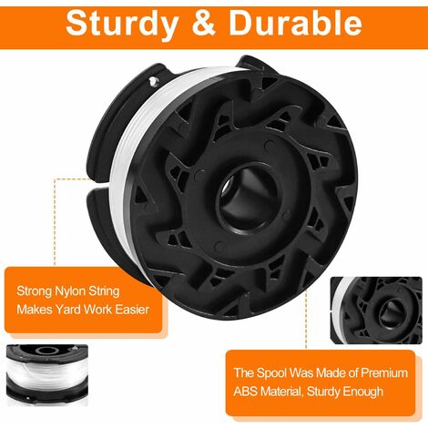 String Trimmer Spool for AF100 AF-100 Black and Decker 6 PACK