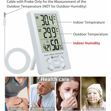 FM25 Wireless Digital Thermometer -30°C to +37°C