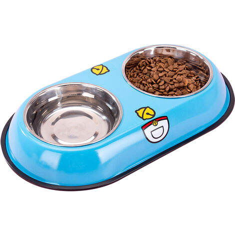 1.1L Dog Food Bowls Adjustable Height Feeding Bowl Anti Slip Feet