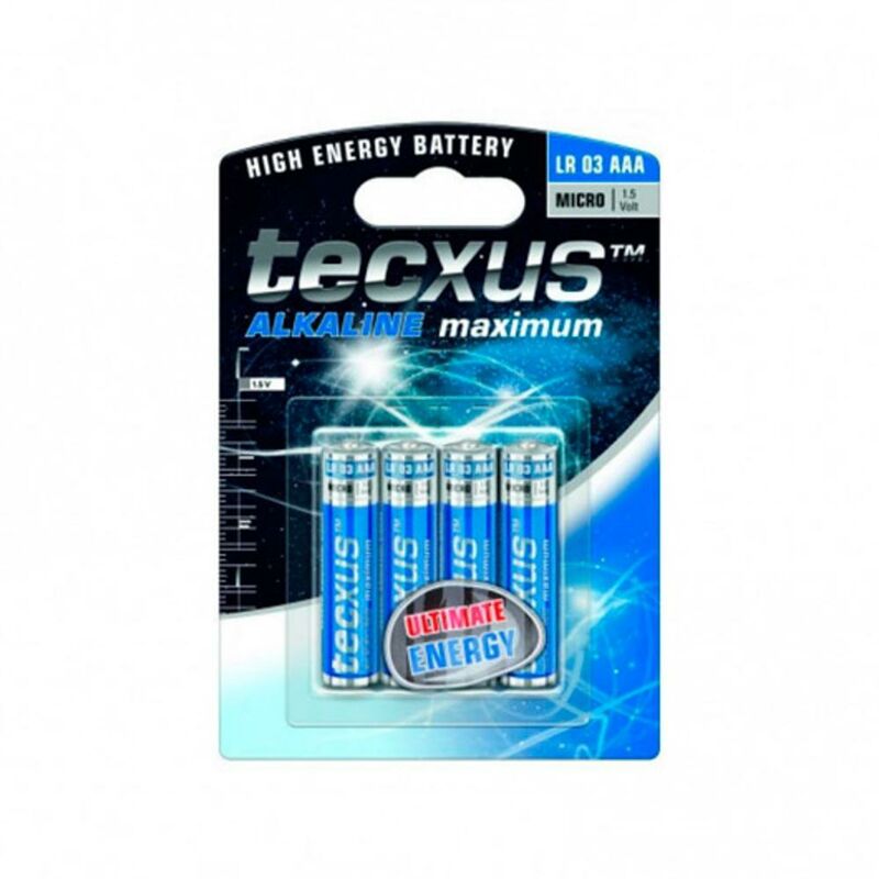 Pila Alcalinas Tecxus Aaa (Pack 4)