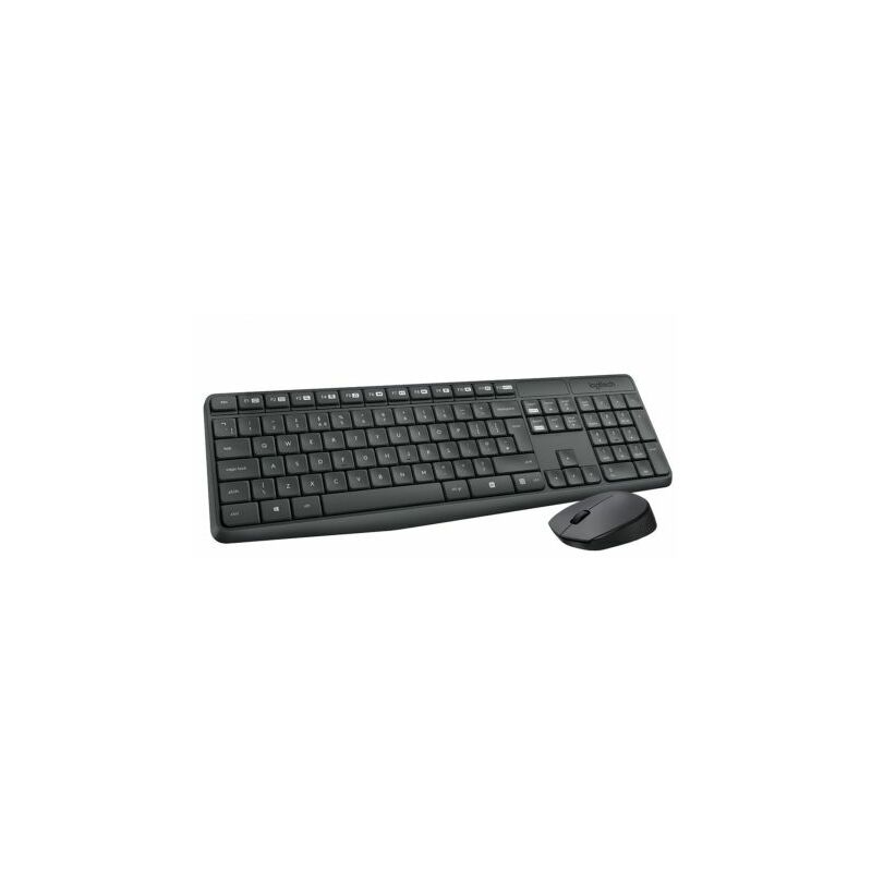 Teclado+Raton Logitech Mk235 Wireless Negro