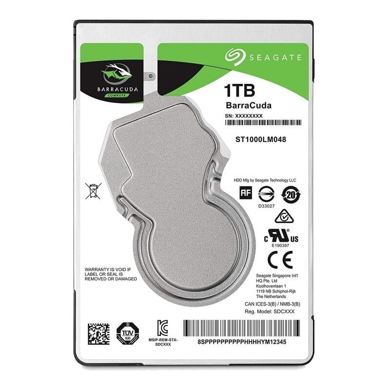 Disco Duro 2.5 1Tb Sata 3 Seagate 128Mb Barracuda