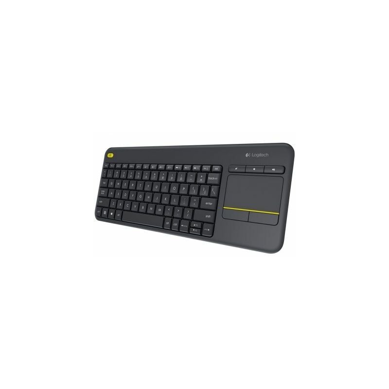 Teclado Logitech K400 Plus Wireless Touchpad Negro