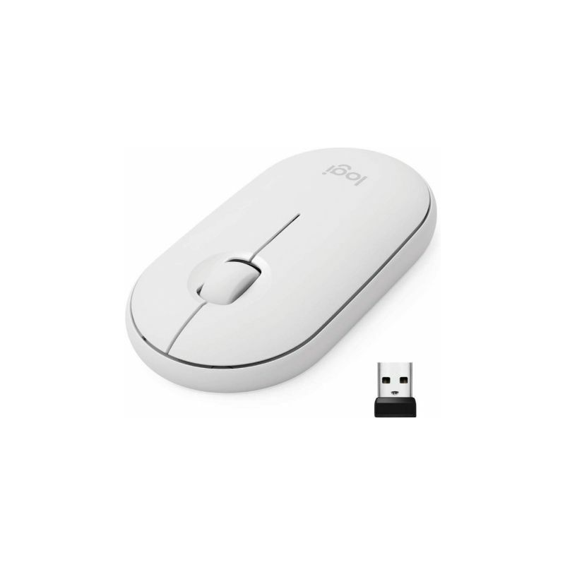 Ratón Inalámbrico Por Bluetooth/ 2.4Ghz Logitech Pebble M350