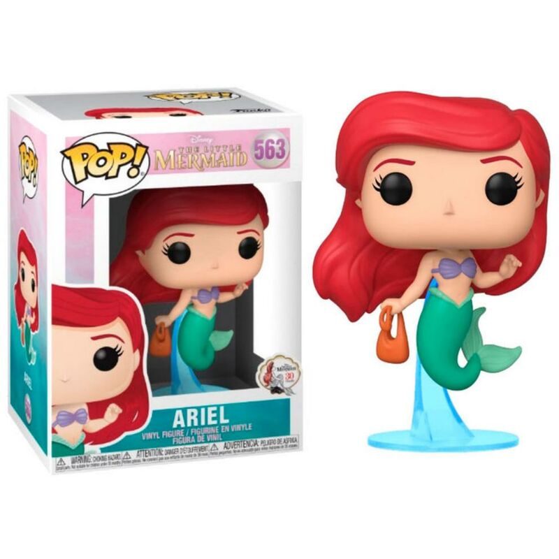 Figura Pop Disney La Sirenita Ariel With Bag