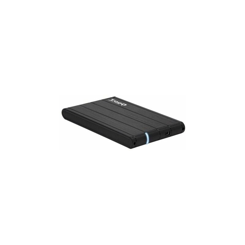 Caja Externa 2.5 Usb3.1 Sata Tooq Aluminio Negro