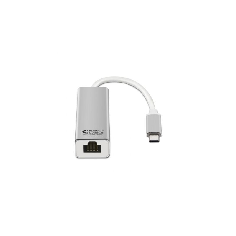 Adaptador Usb Tipo-C - Rj45 Nanocable 10.03.0402/ 1000Mbps