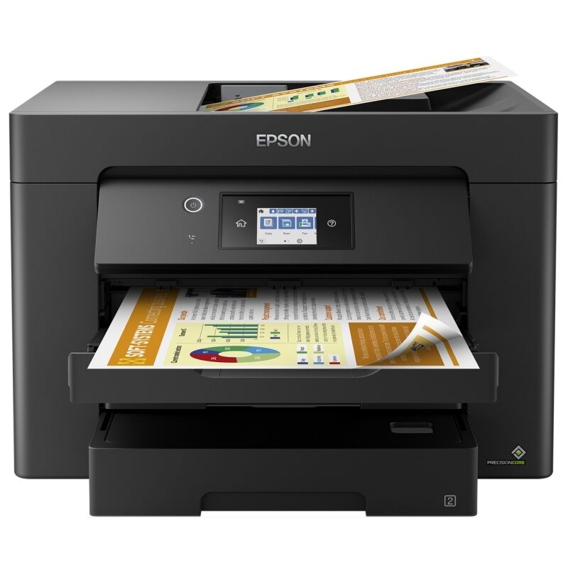 Multifuncion Epson Inyeccion Color Wf - 7830Dtwf Fax