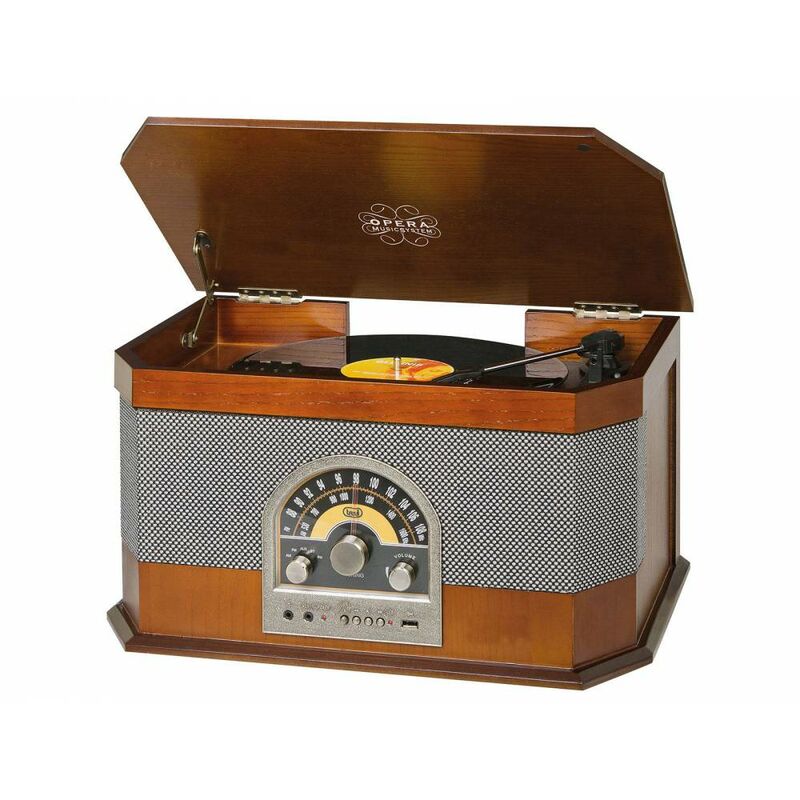 Giradiscos Tt 1040 Bt Radio + Bt Legn Osc