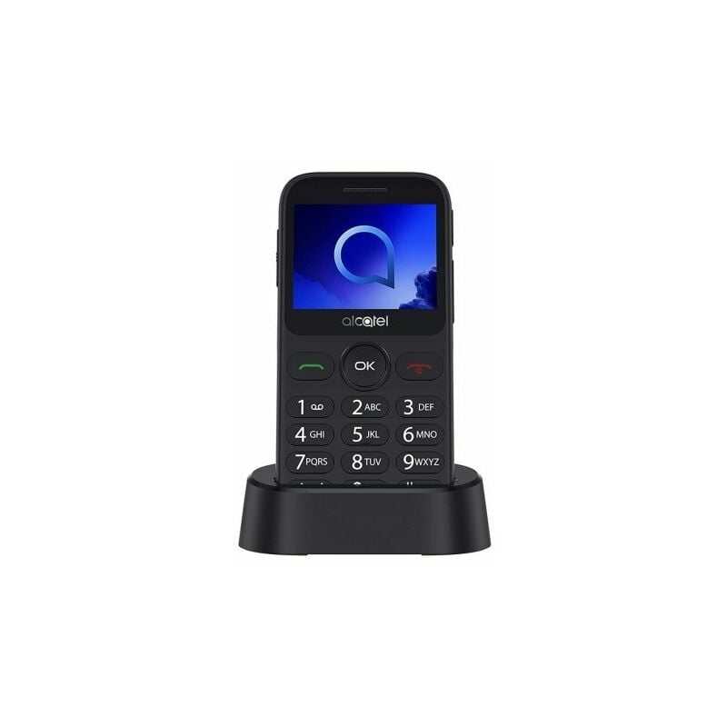 Teléfono Móvil Alcatel 2019G Para Personas Mayores/ Gris Met