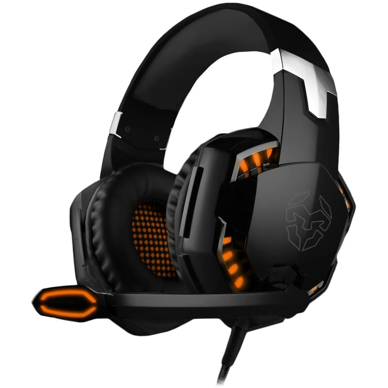 Auricular Con Micrófono Krom Kyus Gaming Negro