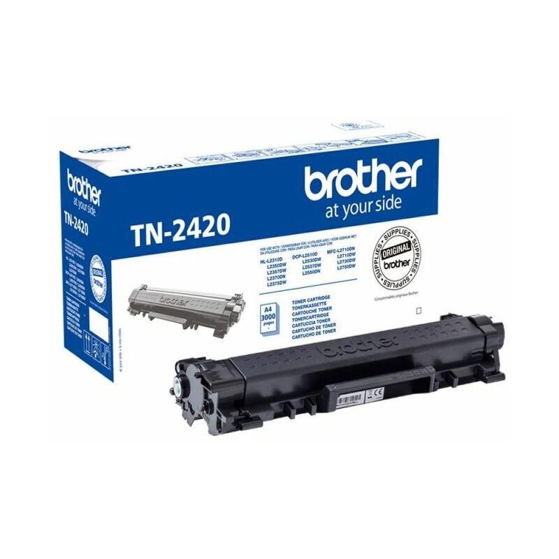 Tóner Original Brother Tn-2420 Alta Capacidad/ Negro