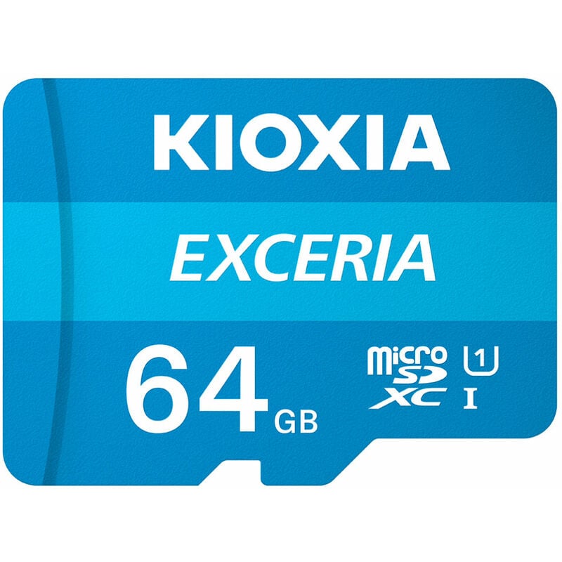 Tarjeta Micro Sd Kioxia 64 Gb Uhs-I C10 R100 + Adaptador