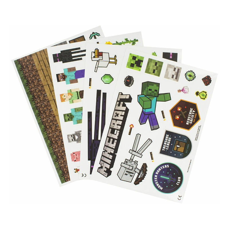 Pegatinas Para Gadgets Minecraft Varios