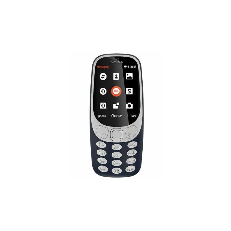 Teléfono Móvil Nokia 3310 Dark Blue 2.4 Qvga 2G 16Mb Microsd