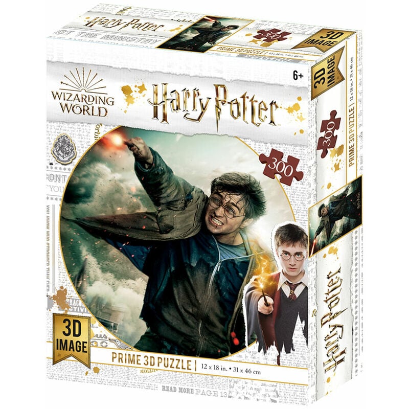 Puzzle Lenticular Harry Potter Batalla 300 Piezas