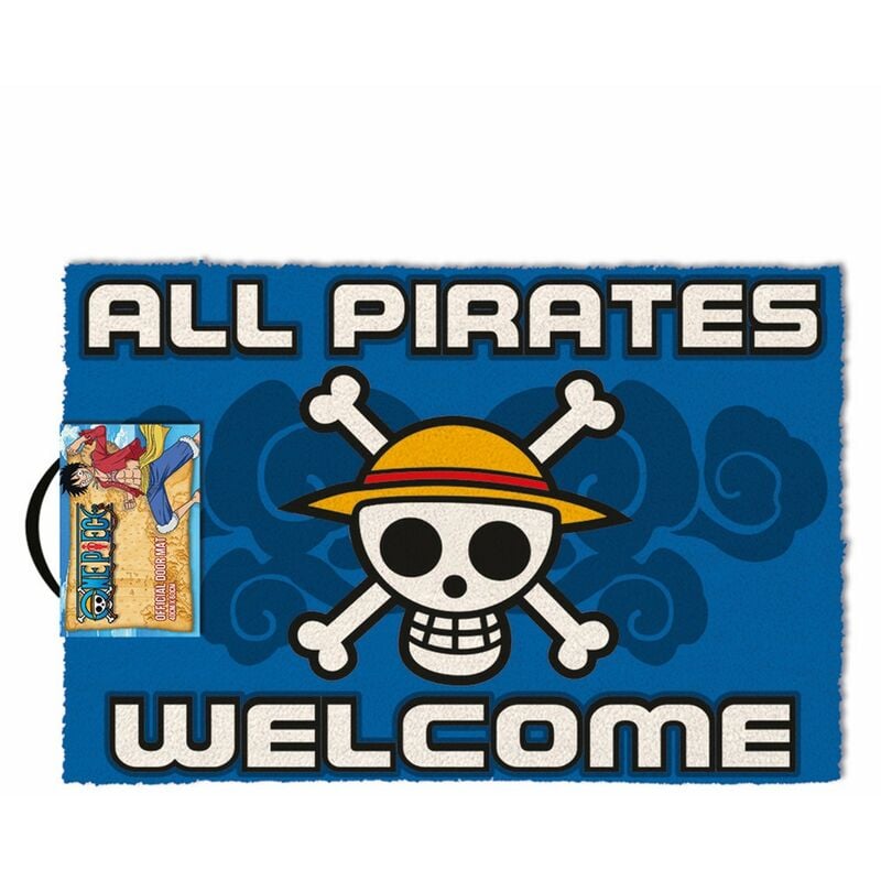 Felpudo All Pirates Welcome One Piece