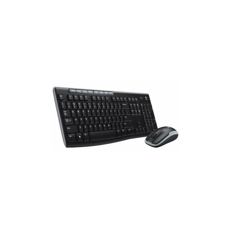 Teclado+Raton Logitech Mk270 Wireless Negro