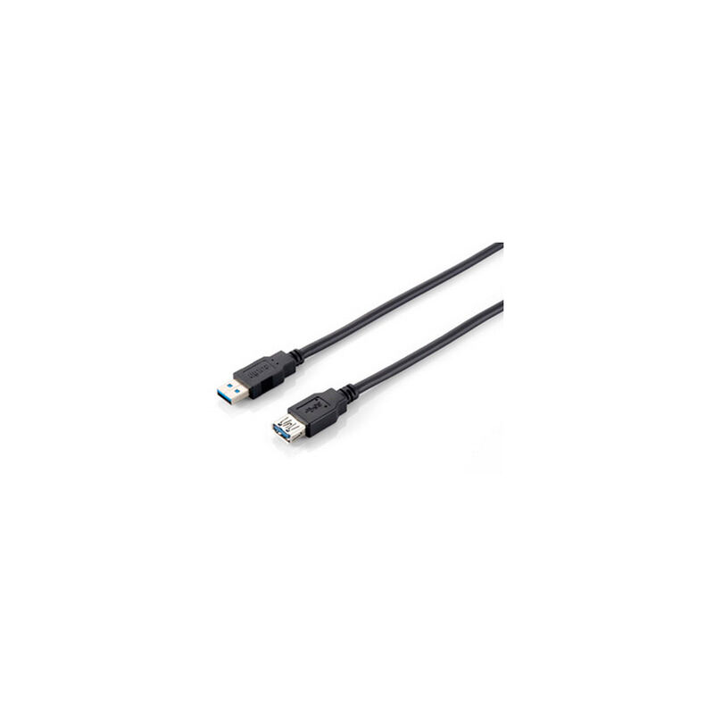 Cable alargador usb 3.0 equip a usb 3.0 macho - hembra 5m negro