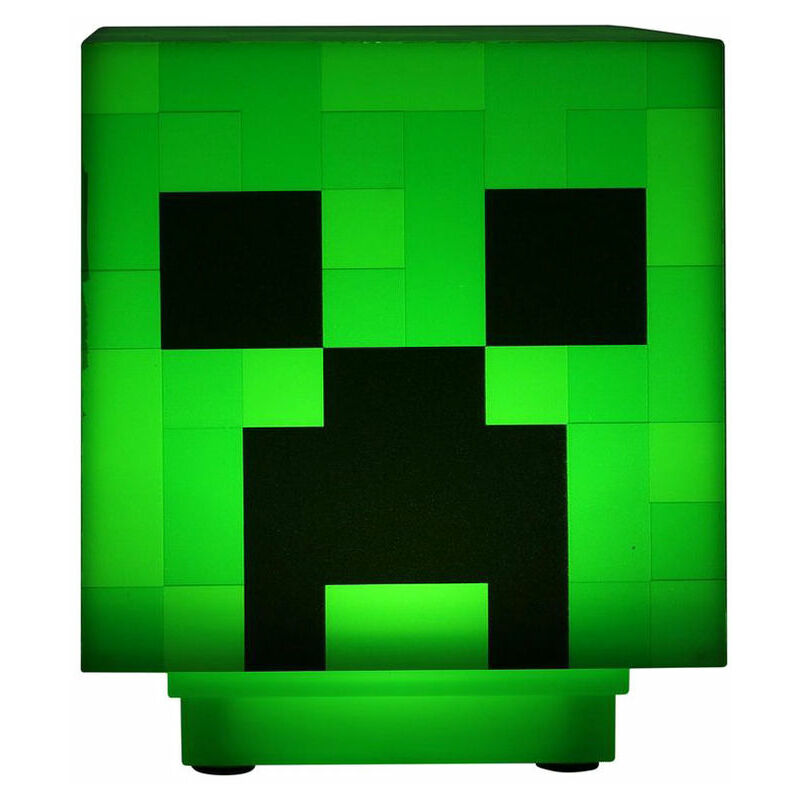 Lampara Creeper Minecraft