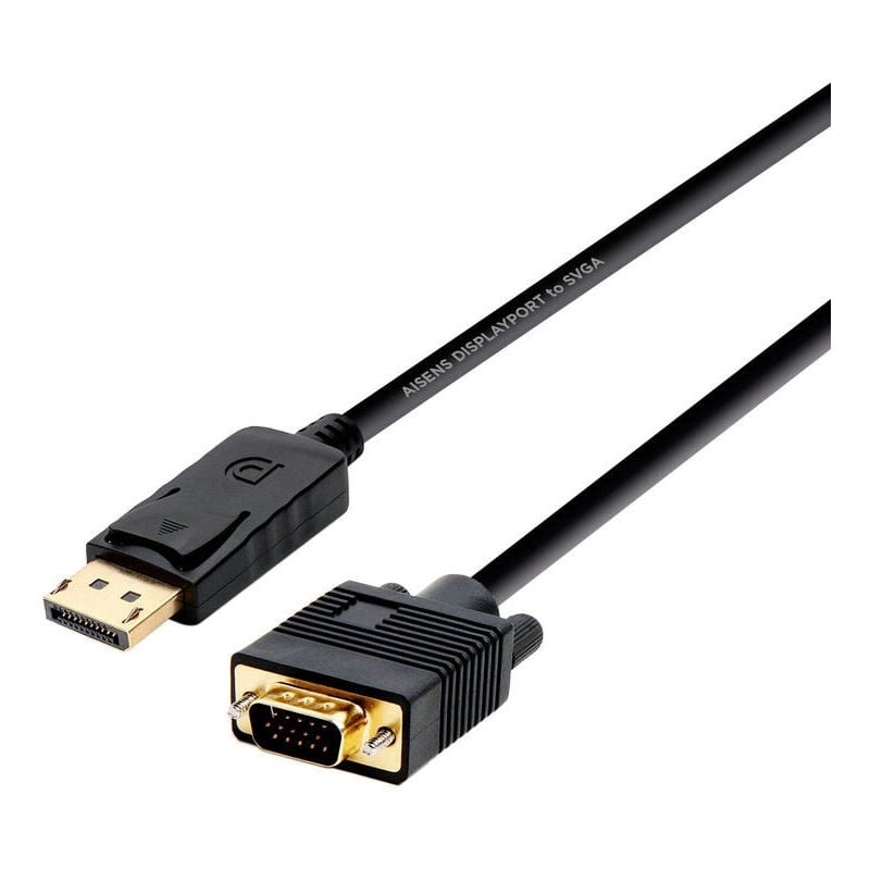 Cable Displayport Aisens A125-0365/ Displayport Macho - Vga