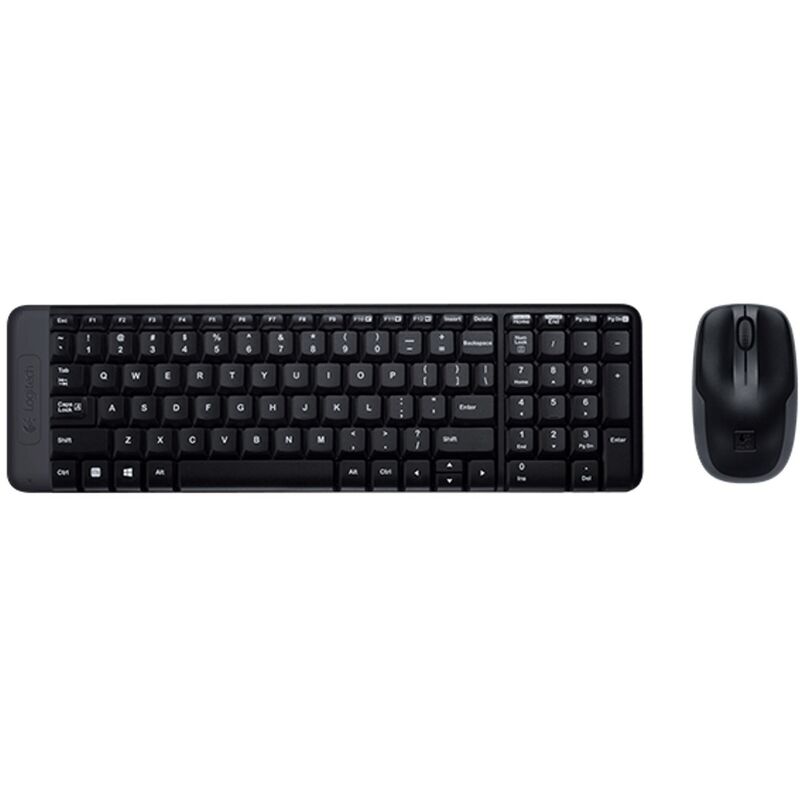 Teclado + Mouse Logitech Mk220 Wireless