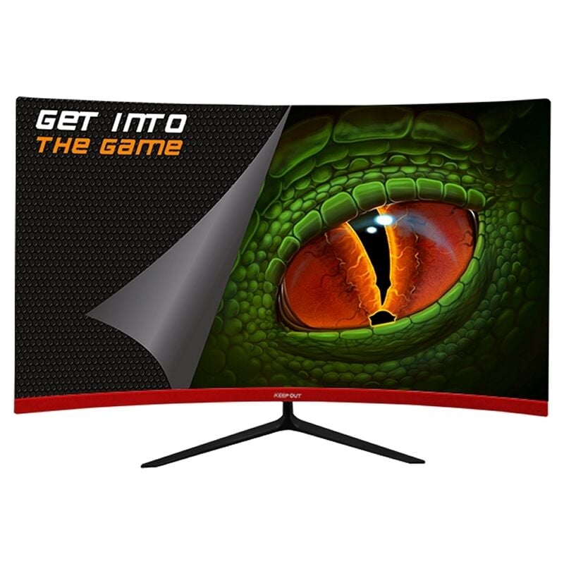 Monitor Gaming Led 27 Keep Out Xgm27C+ Curvo