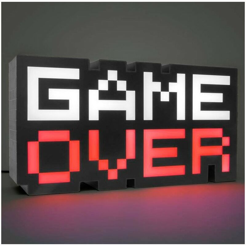 Lampara Paladone Videojuegos Game Over