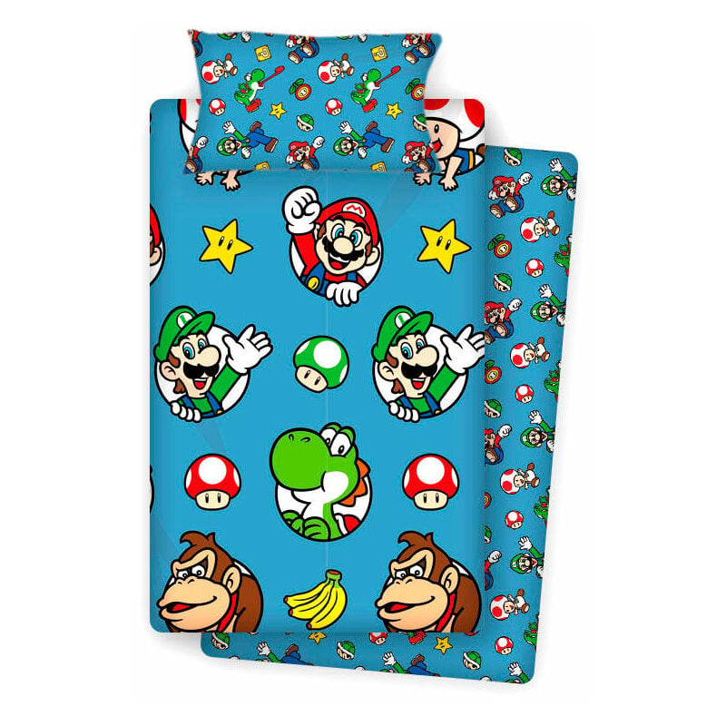 Juego Sabanas Super Mario Bros 90Cm