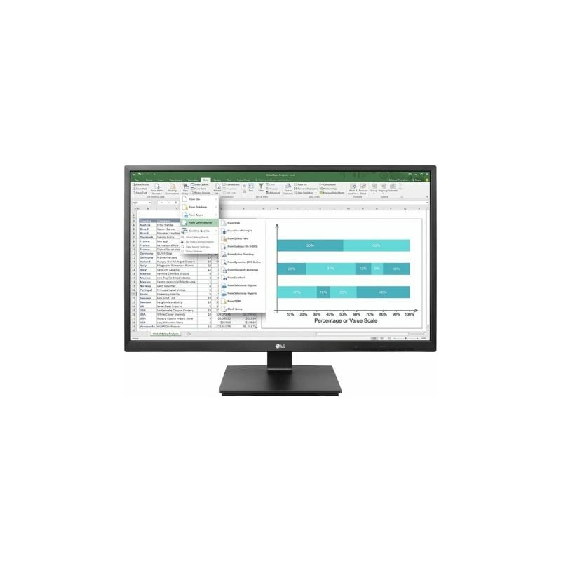 Monitor Profesional Lg 24Bk550Y-I 24/ Full Hd/ Multimedia/