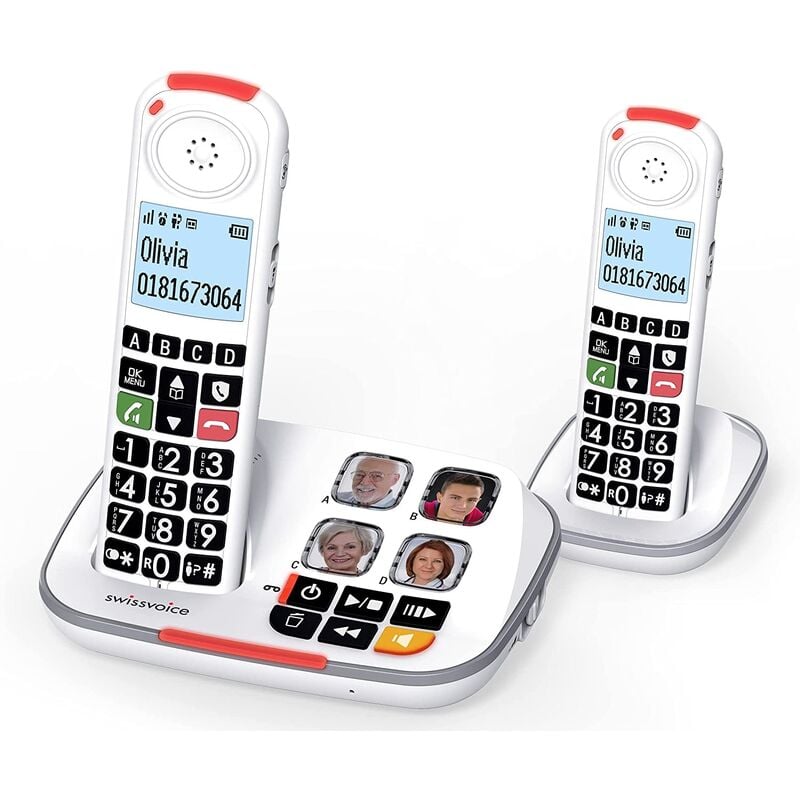 Telefono Inalambrico Swissvoice Dec Xtra 2355 Duo Eu Blanco