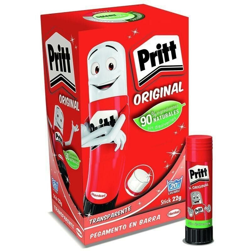 Expositor De Pegamento En Barra Pritt/ 22G/ 15 Unidades