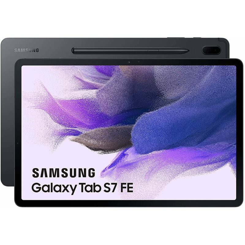 Tablet Samsung Galaxy Tab S7 Fe Wifi Negro (Mystic Black) 4+